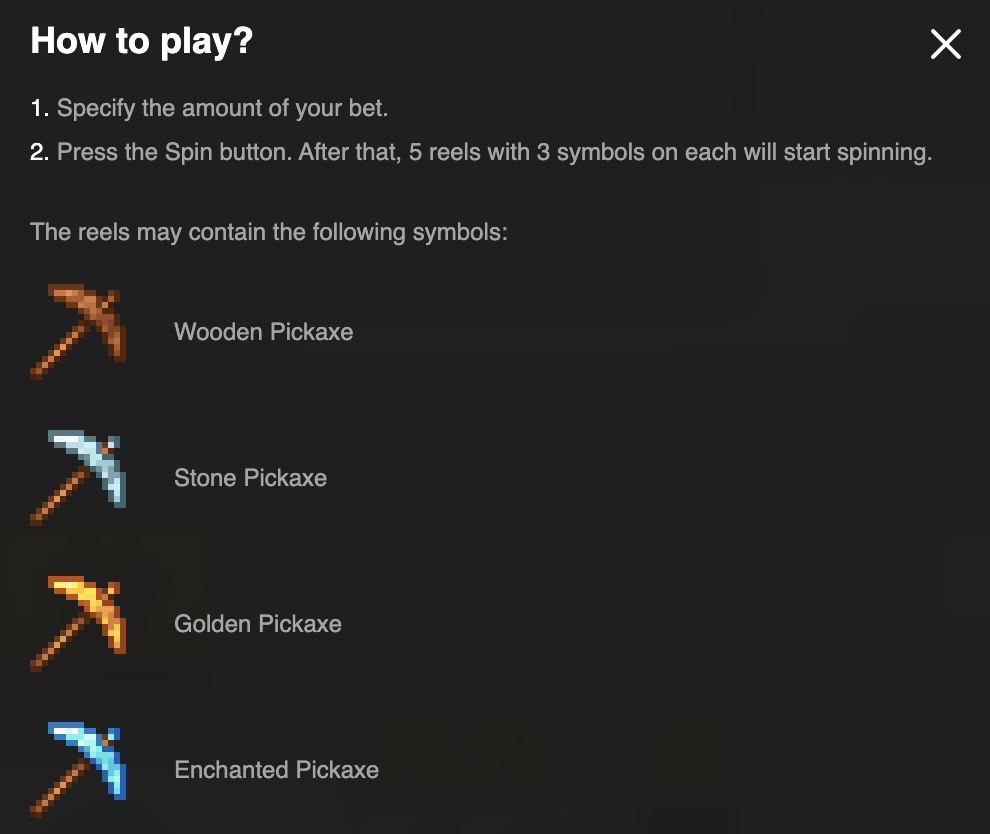 Как играть с кирками